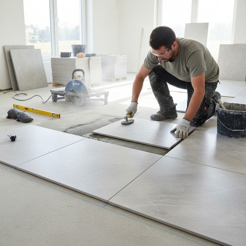 Slate Tile Floor Installation in Baltimore, MD